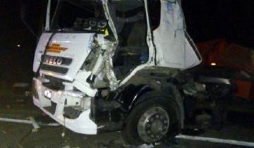 Imagen de Falleció un camionero que protagonizó un grave accidente en Las Flores