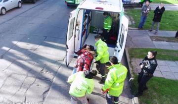 Imagen de Dos pintores cayeron al vacío en Mar del Plata: uno está grave