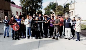 Imagen de El lunes inauguran otras ocho cuadras de pavimento en Dolores