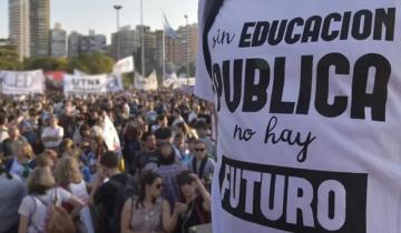 Imagen de Marcha del 23 de abril: varios distritos de la Región se suman a la protesta nacional contra el ajuste a las universidades públicas