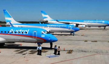 Imagen de Coronavirus: Aerolíneas Argentinas y Austral se fusionarán y formarán una única compañía