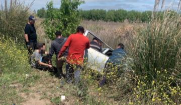 Imagen de Partido de La Costa: un hombre resultó herido al volcar su auto en la Ruta 11