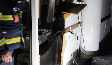 Imagen de Partido de La Costa: se registró un principio de incendio en el área de administración del hospital de Mar de Ajó