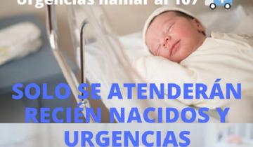 Imagen de Atención de pacientes pediátricos en General Lavalle: serán atendidos casos de urgencias y recién nacidos