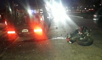 Imagen de Murió un vecino de Dolores que viajaba en moto en un accidente cerca de La Plata