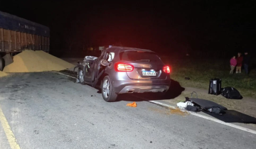Imagen de Tragedia en Ruta 88: murió un médico muy querido de Mar del Plata y un nene de 9 años tras chocar contra un acoplado suelto