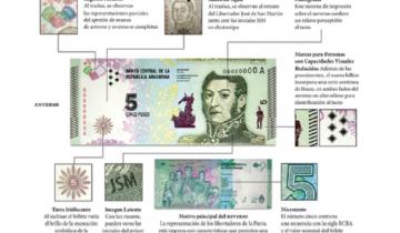Imagen de Chau al billete de 5 pesos: conocé hasta cuándo los reciben