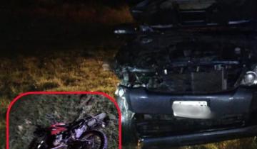 Imagen de Fatal accidente en Ruta 11: murió un motociclista tras chocar con un automóvil