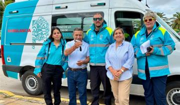 Imagen de Operativo de Sol a Sol: General Guido recibió una nueva ambulancia