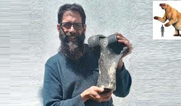 Imagen de Increíble hallazgo en La Costa: encuentran restos de un perezoso gigante de más de 8.000 años en Punta Médanos