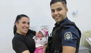 Imagen de Pinamar: policías asistieron un parto de urgencia en Ostende y una beba nació en perfecto estado