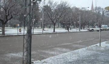 Imagen de Ola polar: la nieve llegó a Lincoln y alrededores