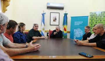 Imagen de Chascomús será un distrito piloto del Plan Director de Caminos Rurales para mejorar la producción y la conectividad