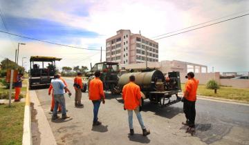 Imagen de Qué calles de Santa Teresita se están pavimentando dentro del Plan Integral de Asfalto