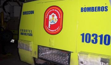 Imagen de Héroes otra vez: bomberos de Mar del Plata le salvaron la vida a un bebé