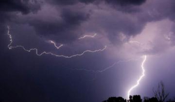 Imagen de Emiten alerta amarilla por fuertes tormentas en la región