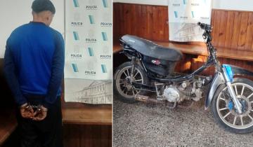 Imagen de Dolores: esclarecen el robo de una moto y detienen al sospechoso