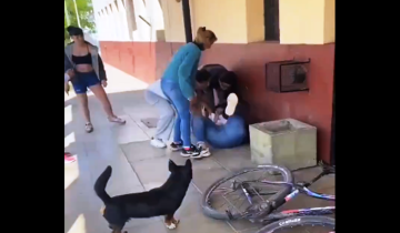 Imagen de La Provincia: un grupo de madres atacó a golpes a una maestra y filmó la golpiza