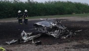 Imagen de Cayó una avioneta en Venado Tuerto: hay dos empresarios muertos