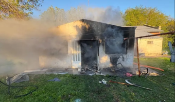 Imagen de El incendio en un geriátrico de Junín ya provocó la muerte de 4 adultos mayores y hay 5 internados en estado crítico