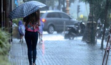 Imagen de Clima: renuevan el alerta amarilla por lluvias y tormentas para gran parte de la Región