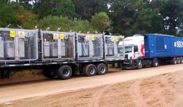 Imagen de La Provincia instaló equipos de generación de energía en la Costa Atlántica para reforzar el servicio eléctrico